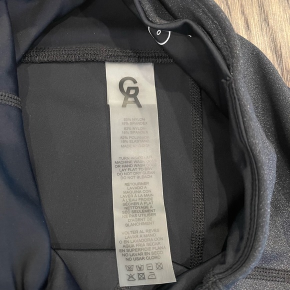 Good American High Rise Sparkle Black Leggings sz 0 XS Worn Once! - Picture 6 of 10